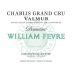 William Fevre Chablis Valmur Grand Cru 2021 Front Label