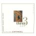 Three Wine Company Live Oak Zinfandel 2016 Front Label