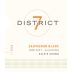 District 7 Sauvignon Blanc 2019 Front Label