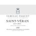 Famille Paquet Saint-Veran Les Cras 2020 Front Label