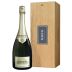 Krug Clos du Mesnil Brut Blanc de Blancs with Wooden Gift Box 2008 Front Bottle Shot