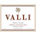 Valli Wines Gibbston Pinot Noir 2016 Front Label