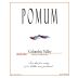 Pomum Cellars Shya 2009 Front Label