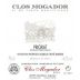 Clos Mogador Priorat 2016 Front Label