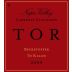 TOR Beckstoffer To Kalon Clone 6 Cabernet Sauvignon 2009 Front Label