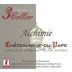 Domaine des 3 Cellier Alchimie 2015 Front Label