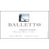 Balletto Winery Russian River Valley Estate Pinot Noir 2010 Front Label