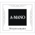 A Mano Negroamaro 2020 Front Label