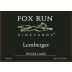 Fox Run Vineyards Lemberger 2016 Front Label