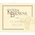 Kosta Browne Sta. Rita Hills Pinot Noir (slightly torn label) 2018 Front Label