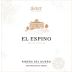 Bodegas Aster by La Rioja Alta El Espino 2020 Front Label