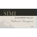 Simi Alexander Valley Cabernet Sauvignon 2018 Front Label