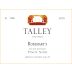 Talley Rosemary's Vineyard Pinot Noir 2018 Front Label