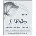 J Wilkes Chardonnay 2018 Front Label