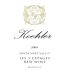 Koehler Winery Les 3 Trois Cepages Red Wine 2008 Front Label
