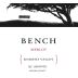 Bench Knights Valley Merlot 2017 Front Label