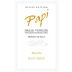 Papi Demi Sec Pinot Grigio 2016 Front Label