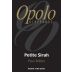 Opolo Petite Sirah 2015 Front Label