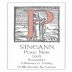 Sineann Resonance Vineyard Pinot Noir 2004 Front Label