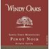 Windy Oaks Estate Cuvee Pinot Noir (375ML half-bottle) 2016 Front Label