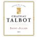 Chateau Talbot 2021 Front Label