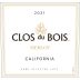 Clos du Bois California Merlot 2021 Front Label
