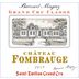 Chateau Fombrauge 2019 Front Label