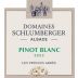 Domaines Schlumberger Les Princes Abbes Pinot Blanc 2023 Front Label