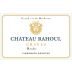 Chateau Rahoul Blanc 2018 Front Label