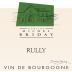 Michel Briday Rully Blanc 2019 Front Label