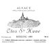 Maison Trimbach Clos Ste. Hune Riesling 1985 Front Label