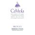 Ca'Viola Bric du Luv Barbera d'Alba 2016 Front Label