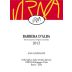 Virna Borgogno Barbera d'Alba San Giovanni 2012 Front Label
