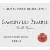 Maison Roche de Bellene Savigny les Beaune Vieilles Vignes 2009 Front Label
