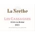 Chateau La Nerthe Cotes-du-Rhone Les Cassagnes Rose 2021 Front Label