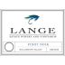 Lange Winery Classique Pinot Noir 2015 Front Label