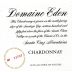 Domaine Eden Chardonnay 2014 Front Label