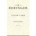 Beringer Clear Lake Zinfandel 2013 Front Label