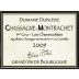 Domaine Dublere Chassagne-Montrachet Les Chenevottes Premier Cru 2009 Front Label