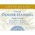Denier-Handal Venturi Family Vineyard Red Wine Blend 2014 Front Label
