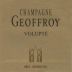 Geoffroy Volupte Brut 2012 Front Label