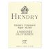 Hendry Cabernet Sauvignon 2021 Front Label
