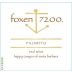 Foxen 7200 Pajarito 2014 Front Label