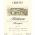 Ceretto Barbaresco Bernardot 2022 Front Label