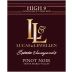 Lucas & Lewellen High 9 Pinot Noir 2019 Front Label