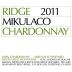 Ridge Mikulaco Chardonnay 2011 Front Label
