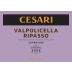 Cesari Valpolicella Ripasso Superiore 2022 Front Label