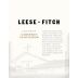 Leese-Fitch Cabernet Sauvignon 2011 Front Label