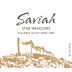 Saviah Star Meadows White 2016 Front Label