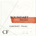Boundary Breaks Cabernet Franc 2021 Front Label